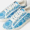 Greca Jacquard Canvas Sneakers