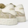 Greca Jacquard Canvas Sneakers