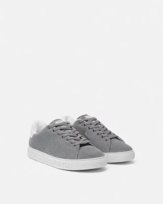 Greca Sneakers en daim Greca Sneakers en daim
