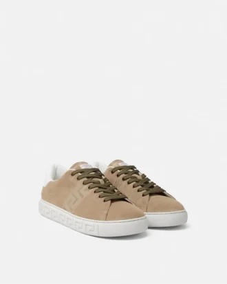 Greca Sneakers en daim Greca Sneakers en daim