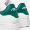 Greca Sneakers en nylon brodé