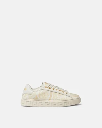 Greca Sneakers en toile imprimée