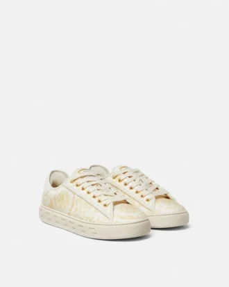 Greca Sneakers en toile imprimée