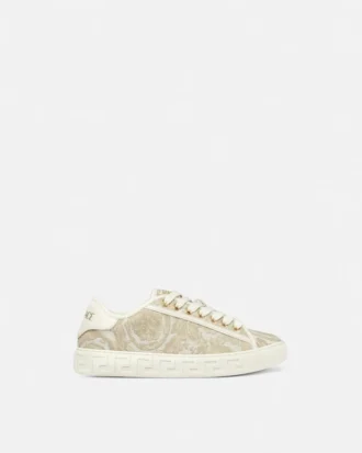 Greca Sneakers en toile jacquard