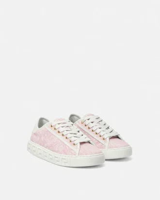 Greca Sneakers en toile jacquard