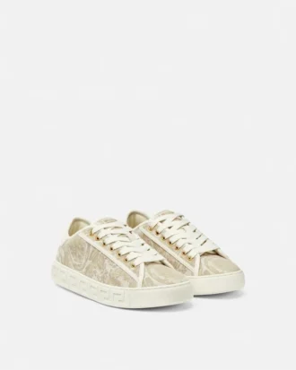 Greca Sneakers en toile jacquard