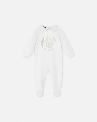 Grenouillère en jersey de coton imprimé pour bébé