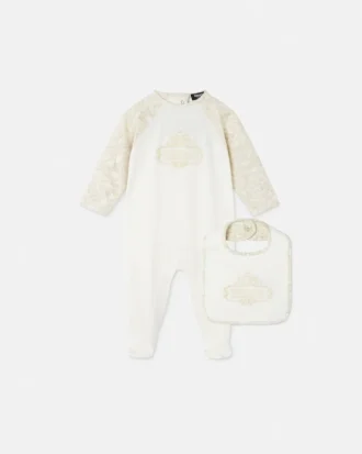 Grenouillère en jersey de coton imprimé pour bébé