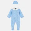 Grenouillère en jersey de coton imprimé pour bébé