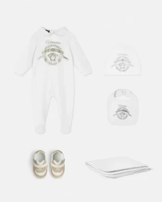 Grenouillère en jersey de coton imprimé pour bébé