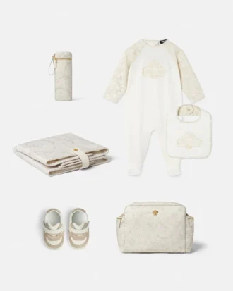 Grenouillère en jersey de coton imprimé pour bébé