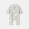Grenouillère en jersey de coton imprimé pour bébé