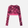 Haut court Porcelain Barocco Crop Top Haut court Porcelain Barocco Crop Top