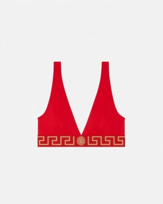 Haut de bikini en mélange de nylon