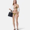 Haut de bikini imprimé en nylon mélangé Haut de bikini imprimé en nylon mélangé