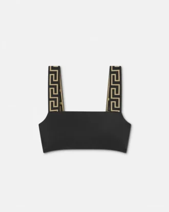 Haut de bikini jacquard