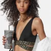 Haut de bikini triangle jacquard Haut de bikini triangle jacquard