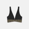 Haut de bikini triangle jacquard Haut de bikini triangle jacquard