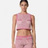 Haut en maille crochetée