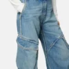 Jean cargo taille basse