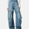 Jean cargo taille basse