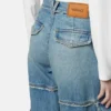 Jean cargo taille basse
