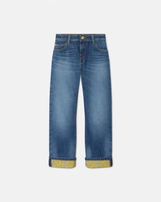 Jean jacquard pour enfants