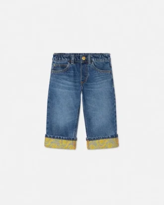 Jean jacquard pour enfants