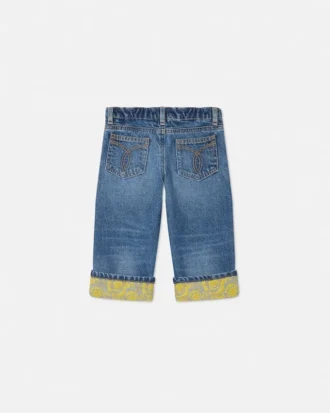 Jean jacquard pour enfants