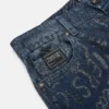 Jean à jambes larges Glitter Logomania Jean à jambes larges Glitter Logomania