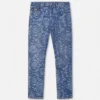 Jean regular fit jacquard Barocco