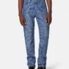 Jean regular fit jacquard Barocco