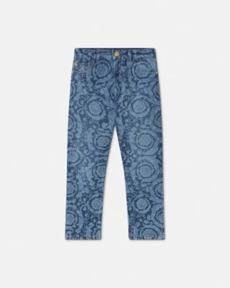 Jean skinny laseré pour enfant