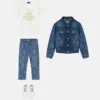 Jean skinny laseré pour enfant