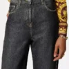 Jean taille haute à taille haute