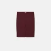 Jupe midi crayon en gabardine stretch Jupe midi crayon en gabardine stretch