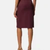 Jupe midi crayon en gabardine stretch Jupe midi crayon en gabardine stretch