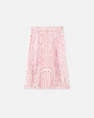 Jupe midi plissée Barocco Foulard pour enfants