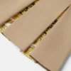 Jupe plissée imprimée en gabardine de coton pour enfant Jupe plissée imprimée en gabardine de coton pour enfant