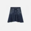 Jupe évasée en denim