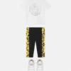 Leggings en jersey de coton stretch imprimé bébé Leggings en jersey de coton stretch imprimé bébé