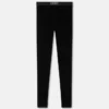 Leggings en velours avec logo vintage des années 90
