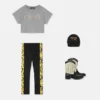 Leggings imprimés en jersey de coton pour enfants Leggings imprimés en jersey de coton pour enfants