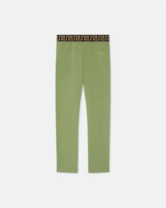 Leggings imprimés en jersey de coton stretch pour enfants