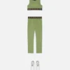 Leggings imprimés en jersey de coton stretch pour enfants Leggings imprimés en jersey de coton stretch pour enfants