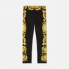 Leggings imprimés en jersey de coton stretch pour enfants Leggings imprimés en jersey de coton stretch pour enfants