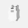 Lot de 2 bodys en coton côtelé pour bébé