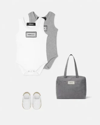 Lot de 2 bodys en coton côtelé pour bébé
