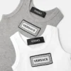 Lot de 2 bodys en coton côtelé pour bébé