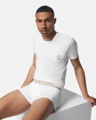 Lot de 2 boxers en jersey de coton